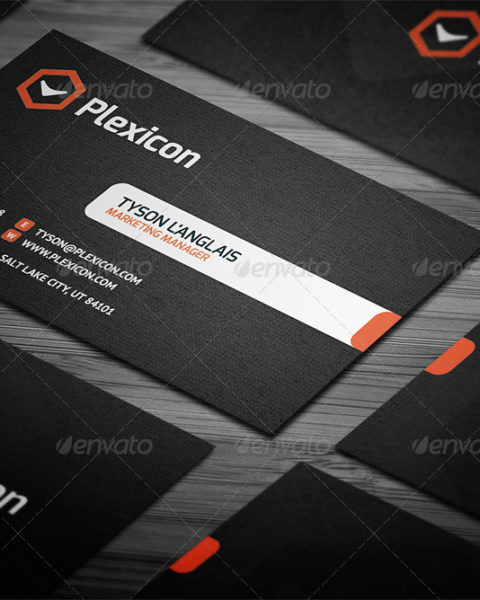 Biglietto da visita minimale per aziende e professionisti 8