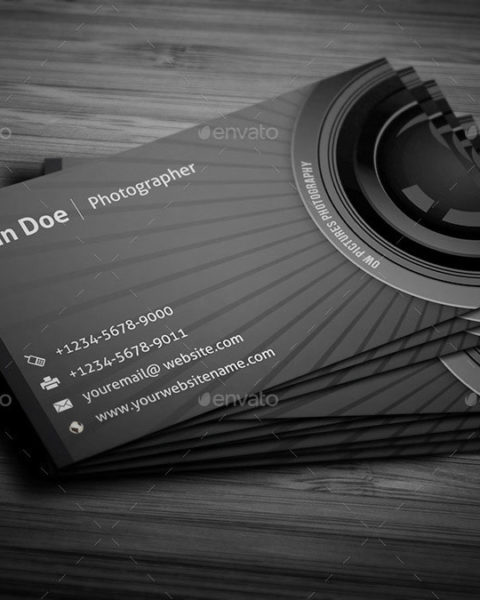 Biglietto da visita per fotografi 4