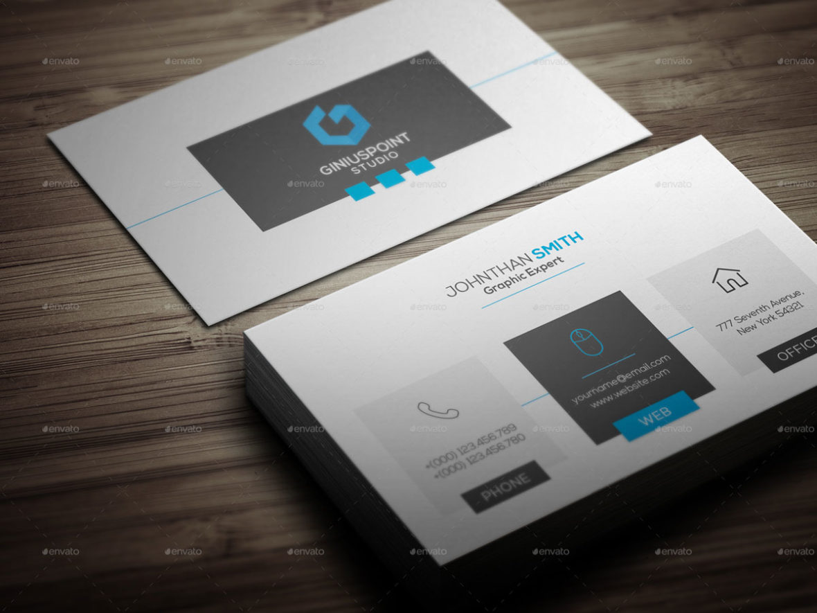 Biglietto da visita multiuso stile internet1