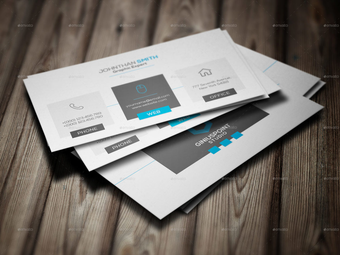 Biglietto da visita multiuso stile internet2