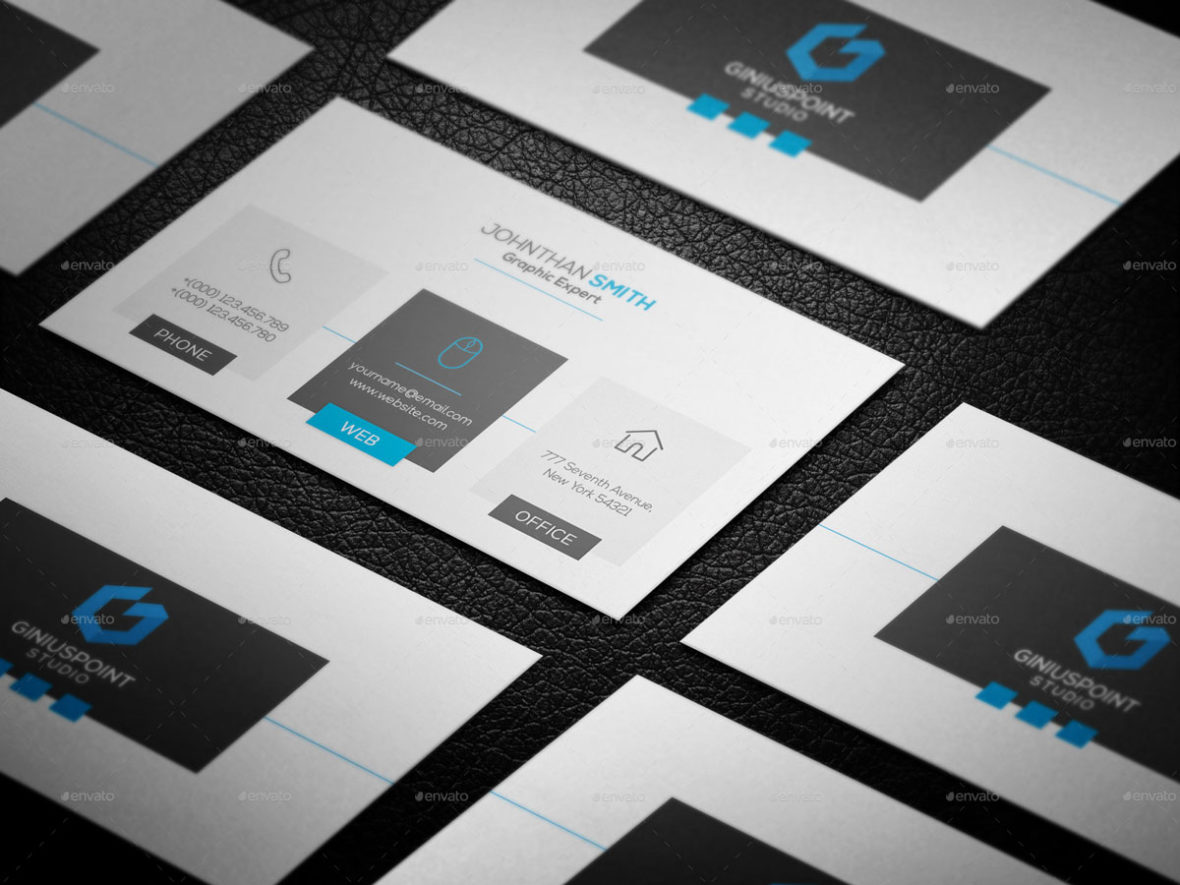 Biglietto da visita multiuso stile internet3