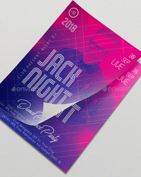 Volantino dance party