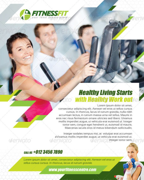 Volantino palestra fitness 2