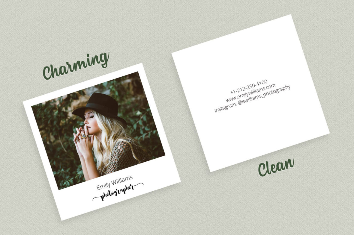 Biglietto-da-visita-quadrato-stile-polaroid-1