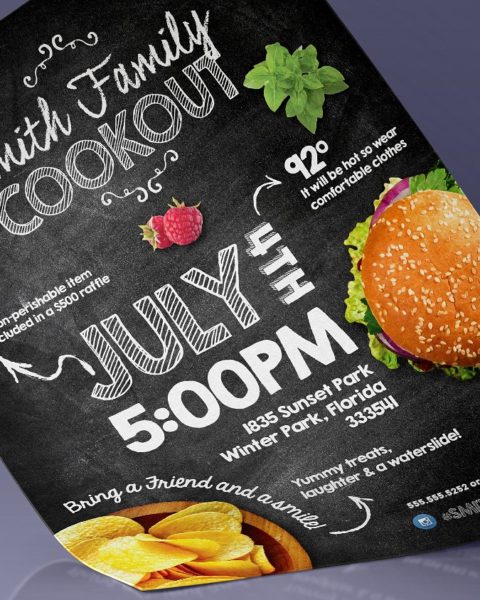 Volantino promozionale per aperitivi e happy hour4