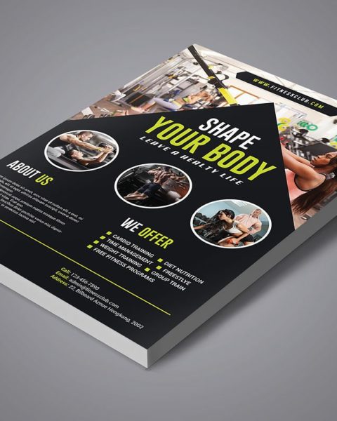 fitness flyer