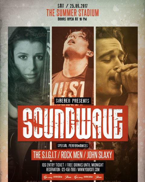 01_Music_PartyLocandina per serata musicale in locale o pub