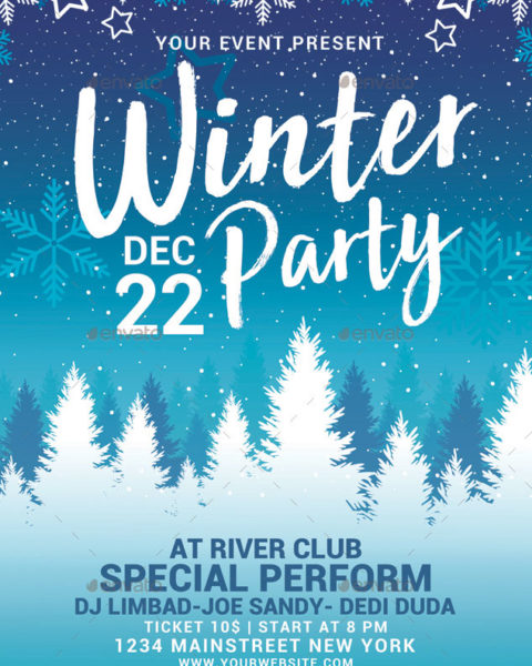 Winter-Party-Flyer