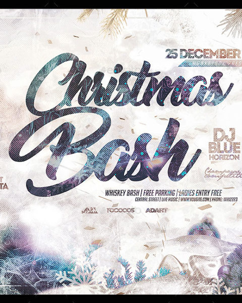 Volantino evento festività natalizie capodanno