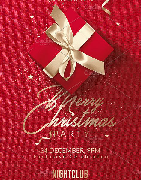 Volantino evento festività natalizie capodanno