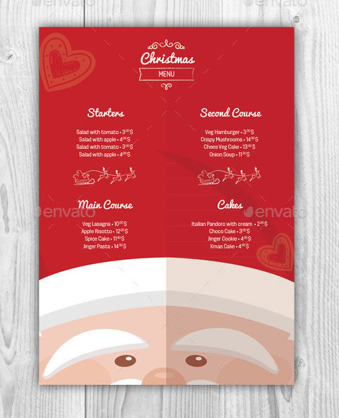 Menu cenone di Natale