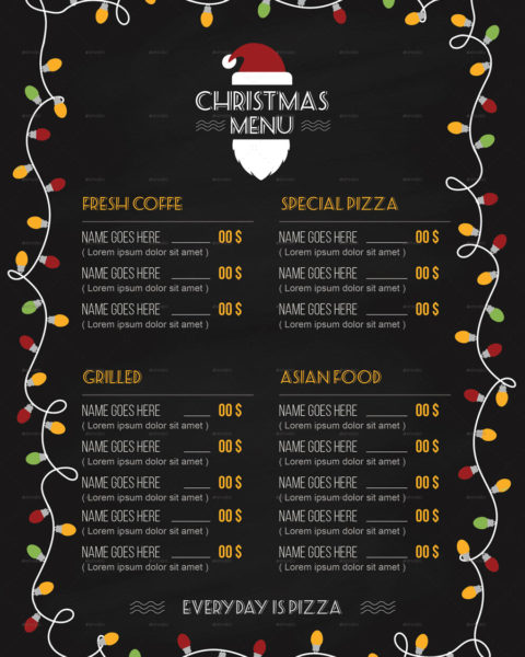 Menù per cenone di Natale