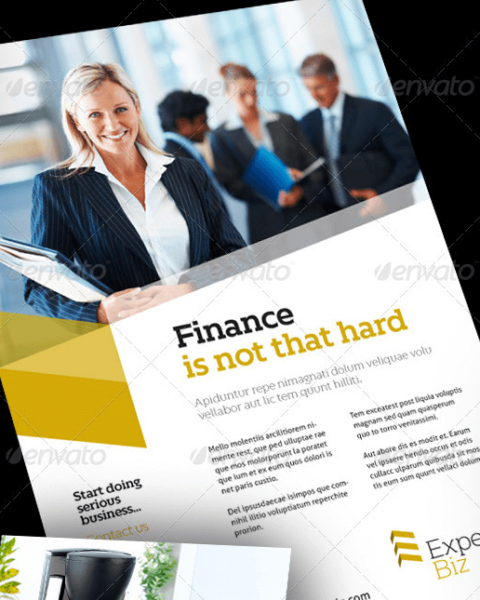 Flyer multiuso dallo stile moderno