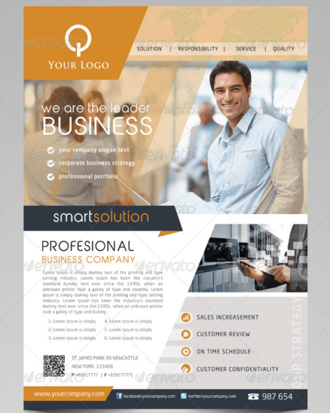 Flyer multiuso per business-2