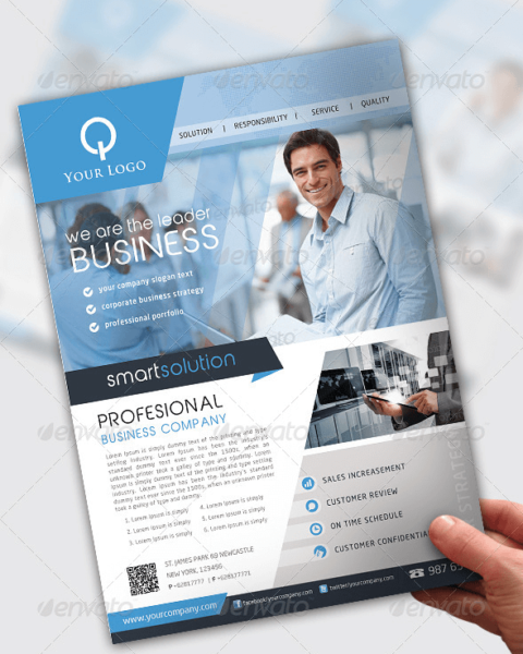 Flyer multiuso per business