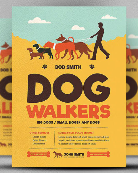 Volantino dog sitter-1