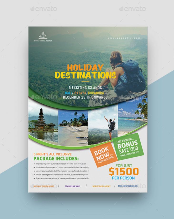 Volantino per promuovere un viaggio-3