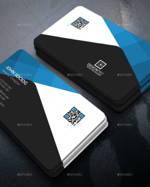 Biglietto da visita moderno