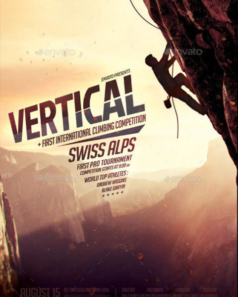 Volantino climbing arrampicata