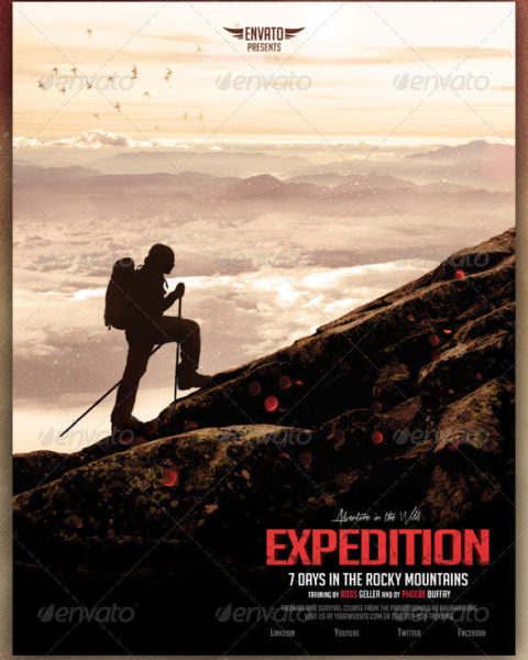 Volantino per escursione