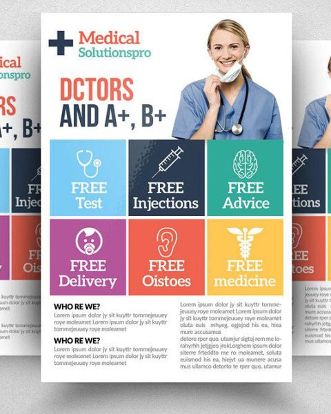 Volantino promozione studio medico