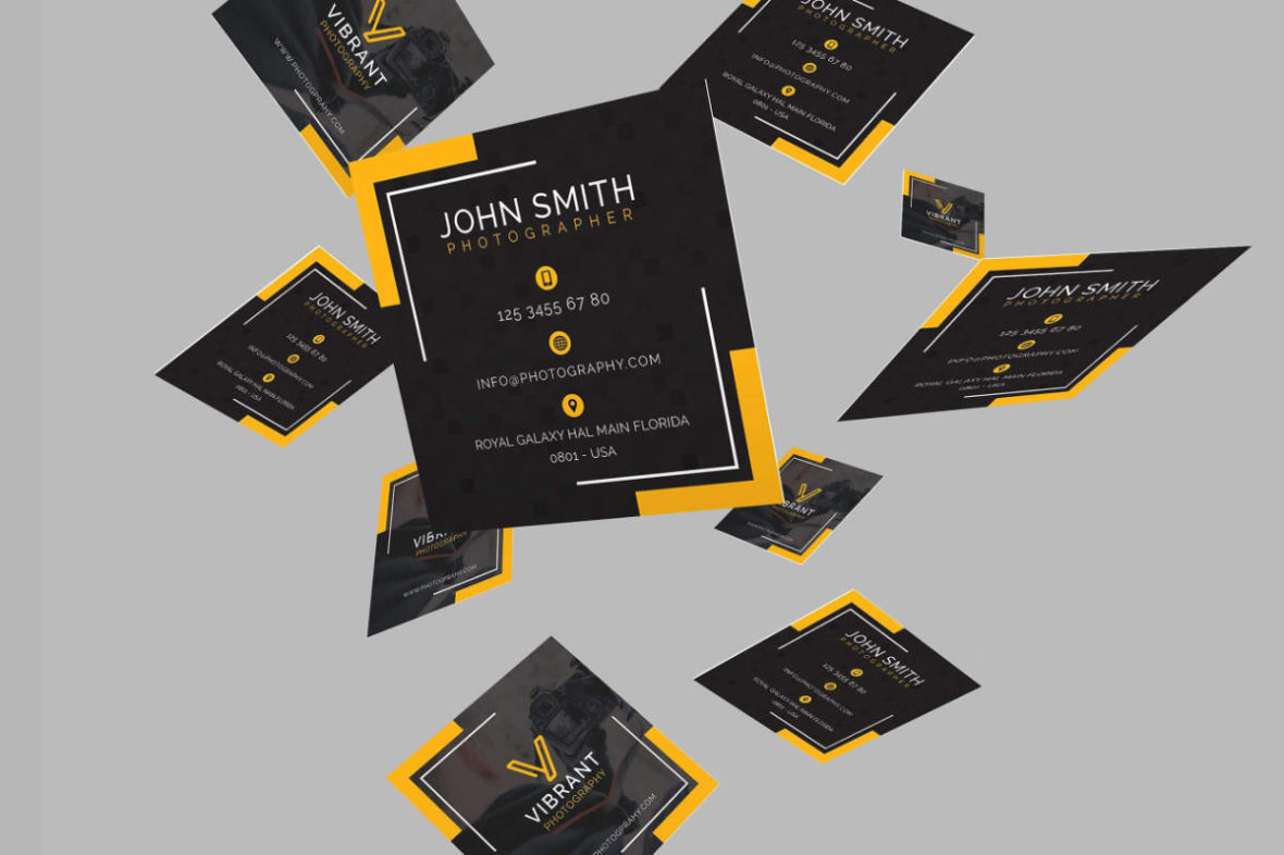 Biglietto da visita quadrato 4