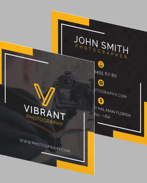 Biglietto da visita quadrato