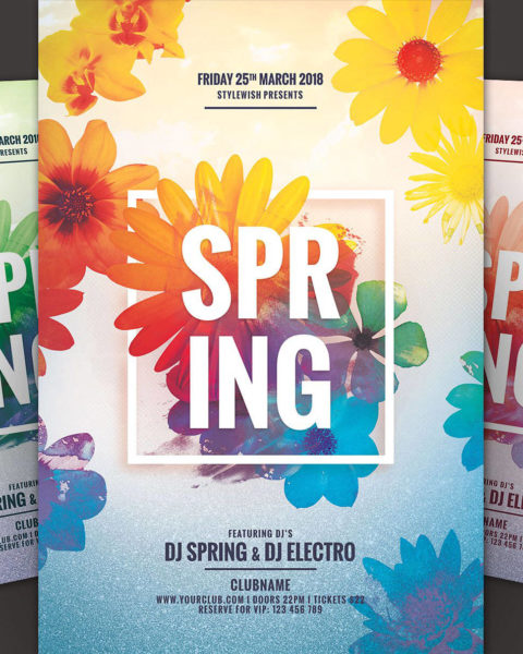 Poster per evento di primavera 2