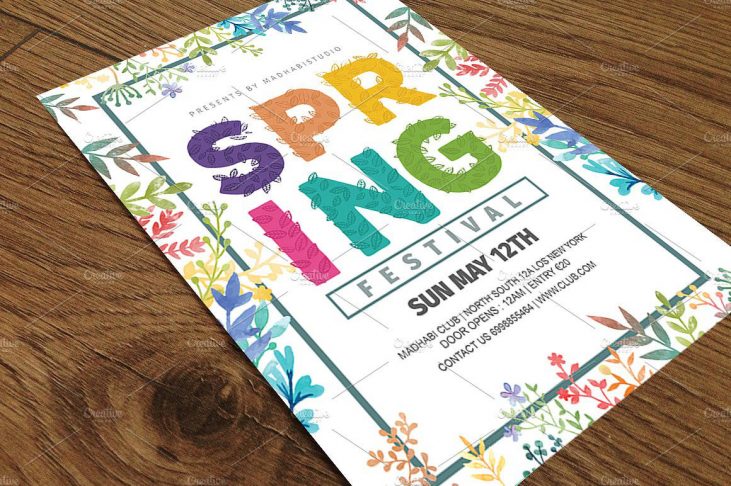 Volantino per l’evento di primavera 2