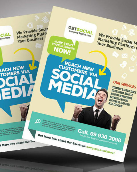 Volantino per promuovere un corso 3