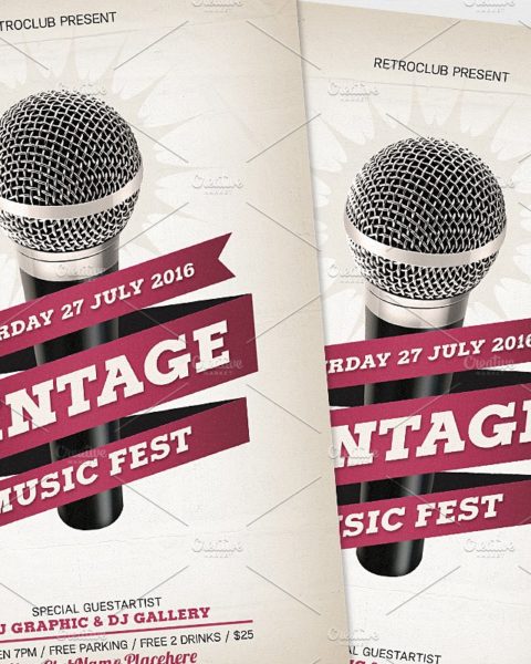 Volantino serata karaoke