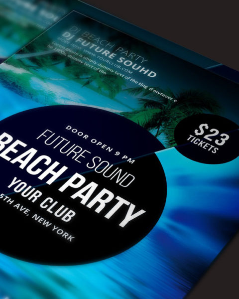 Volantino festa di estate