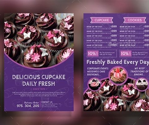 menu dolci pasticceria