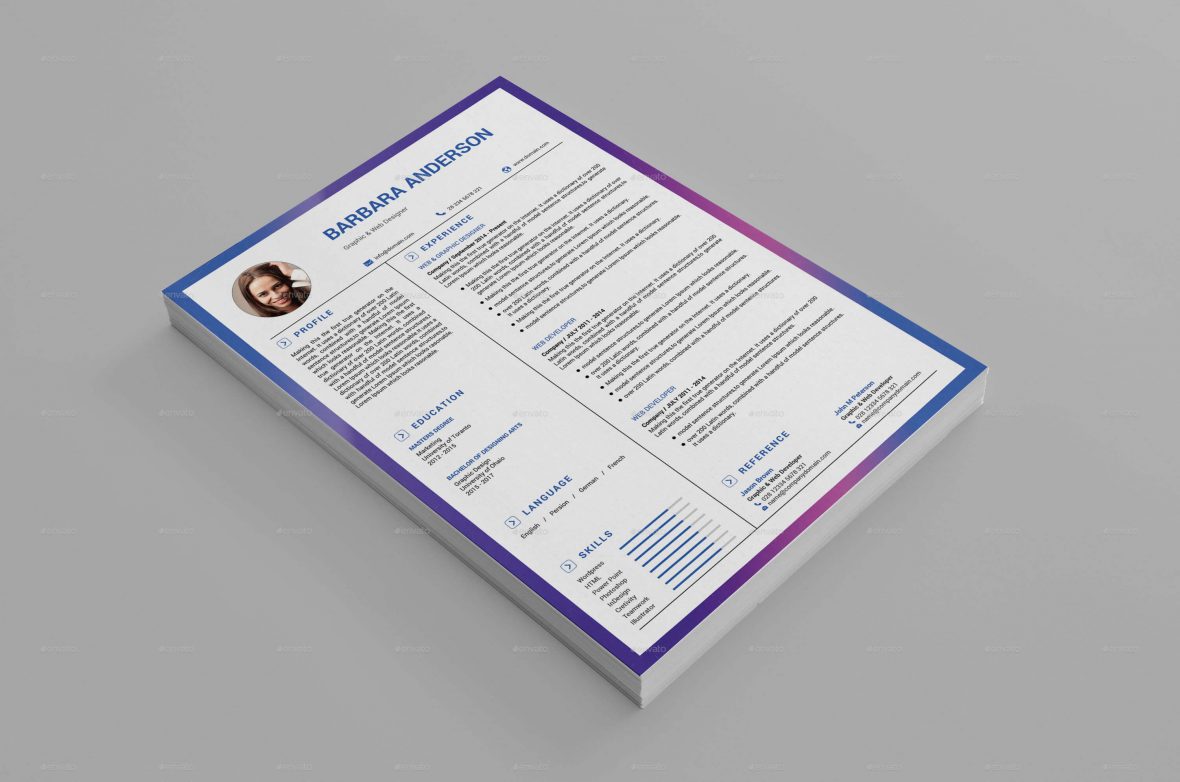 modello di curriculum