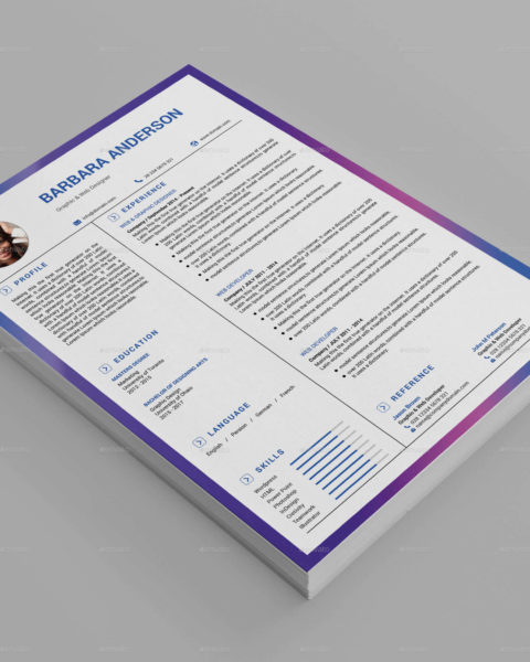 modello di curriculum