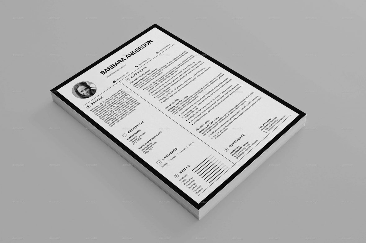 modello di curriculum