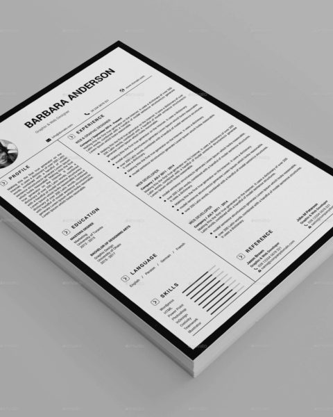 modello di curriculum