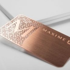 come fare un biglietto da visita in metallo graficashop