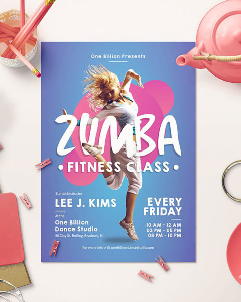 Volantino zumba
