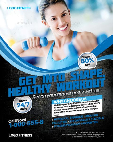 volantino fitness