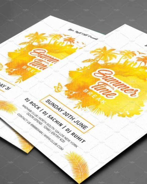 summer flyer