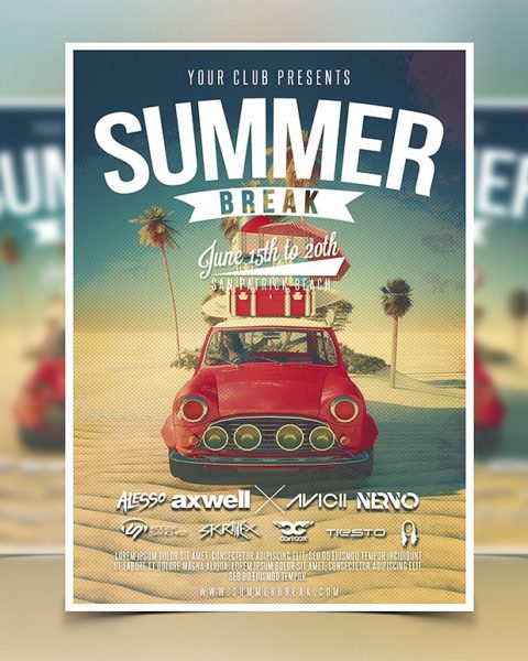 Volantino summer break